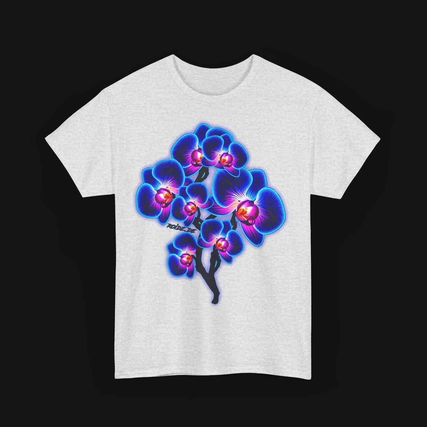 T-Shirt (100% Baumwolle) - Orchidee, vorne