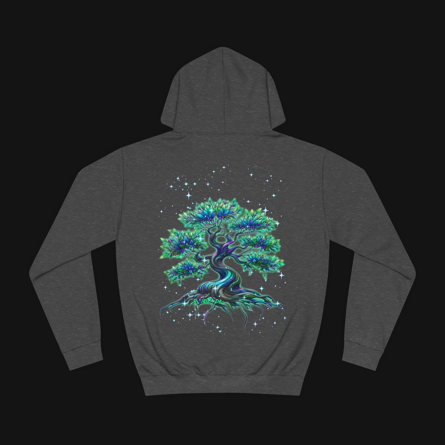 Hoodie (80% Baumwolle) - Bonsai, hinten