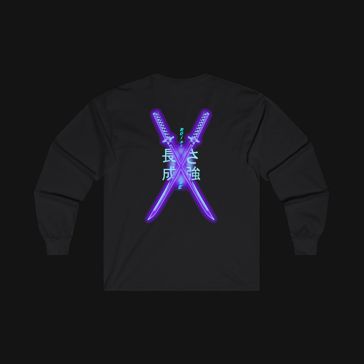 Longsleeve (100% Baumwolle) - Schwerter, hinten