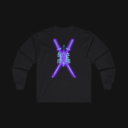 Longsleeve (100% Baumwolle) - Schwerter, hinten