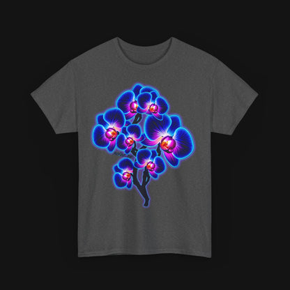 T-Shirt (100% Baumwolle) - Orchidee, vorne
