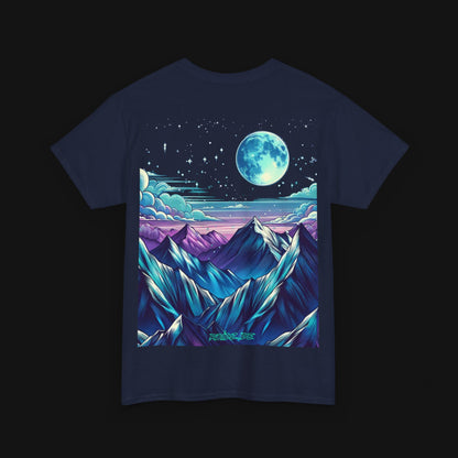 T-Shirt (100% Baumwolle) - Berge, hinten