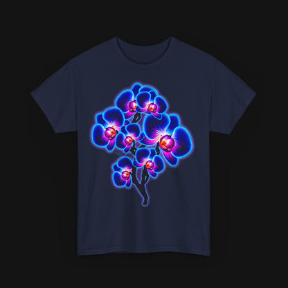 T-Shirt (100% Baumwolle) - Orchidee, vorne