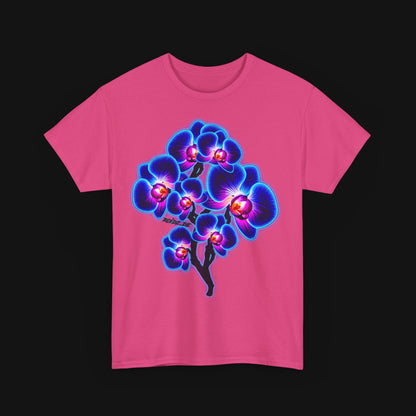 T-Shirt (100% Baumwolle) - Orchidee, vorne