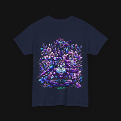 T-Shirt (100% Baumwolle) - Meditieren, hinten