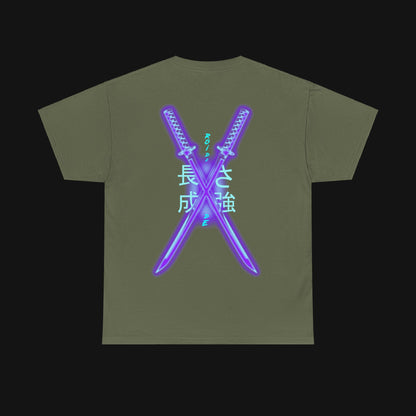 T-Shirt (100% Baumwolle) - Schwerter, hinten