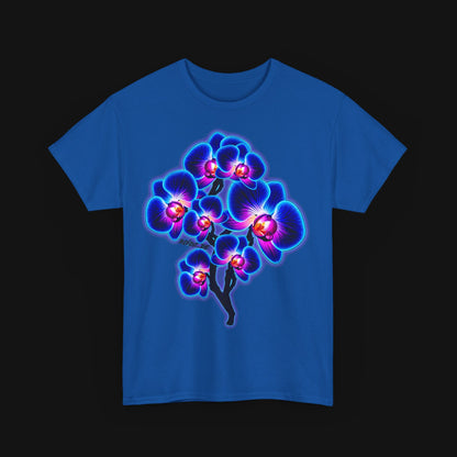 T-Shirt (100% Baumwolle) - Orchidee, vorne