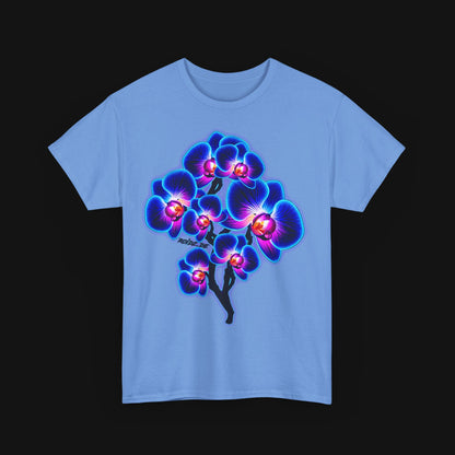 T-Shirt (100% Baumwolle) - Orchidee, vorne
