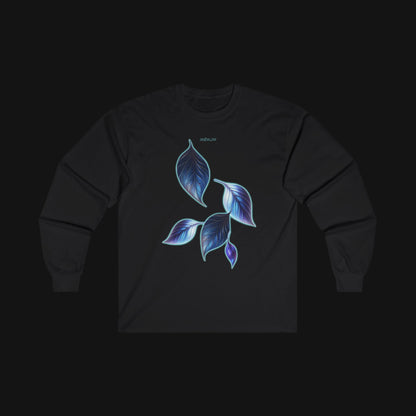 Longsleeve (100% Baumwolle) - Blätter, vorne