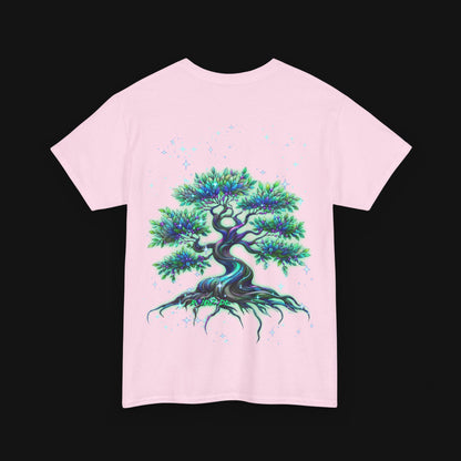 T-Shirt (100% Baumwolle) - Baum, hinten