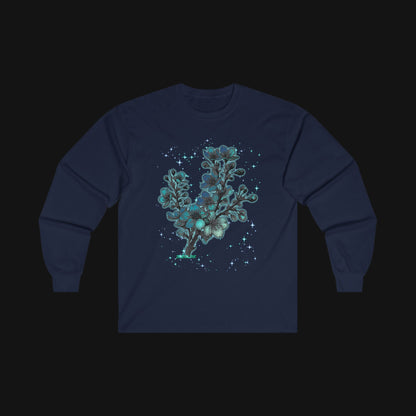 Longsleeve (100% Baumwolle) - Kirsche, vorne