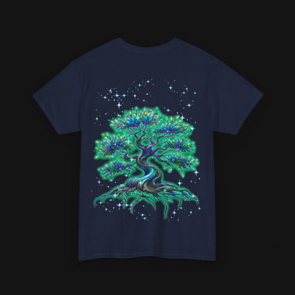 T-Shirt (100% Baumwolle) - Baum, hinten