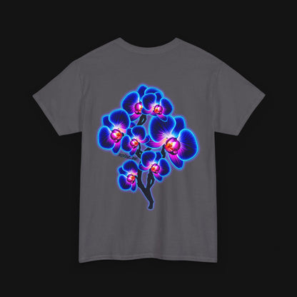 T-Shirt (100% Baumwolle) - Orchidee, hinten