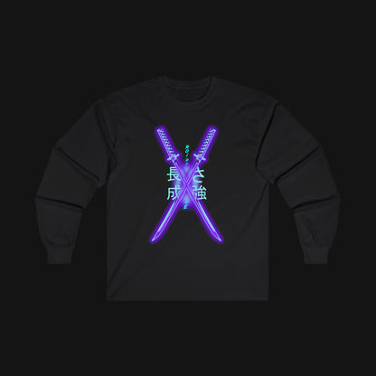 Longsleeve (100% Baumwolle) - Schwerter, vorne
