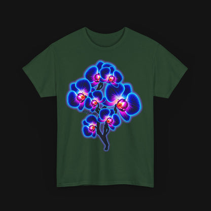 T-Shirt (100% Baumwolle) - Orchidee, vorne