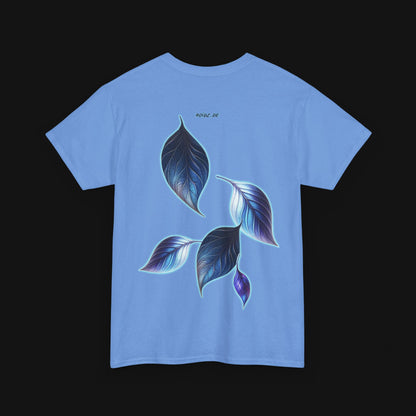 T-Shirt (100% Baumwolle) - Blätter, hinten