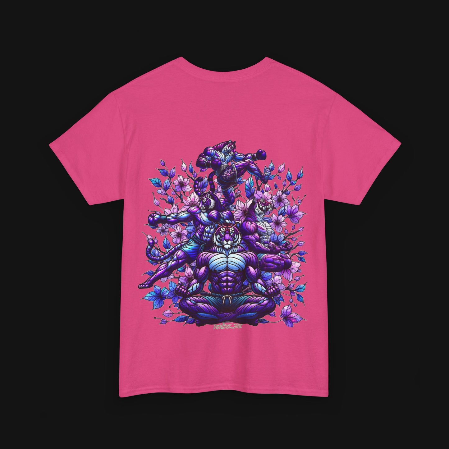 T-Shirt (100% Baumwolle) - Meditieren, hinten