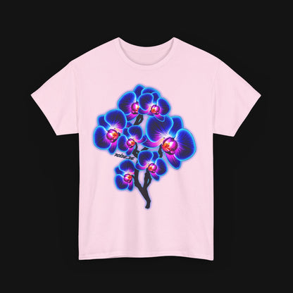 T-Shirt (100% Baumwolle) - Orchidee, vorne