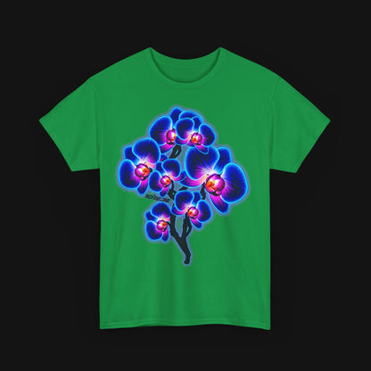 T-Shirt (100% Baumwolle) - Orchidee, vorne