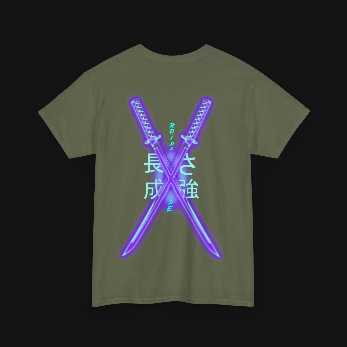 T-Shirt (100% Baumwolle) - Schwerter, hinten