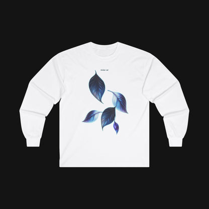 Longsleeve (100% Baumwolle) - Blätter, vorne