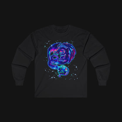 Longsleeve (100% Baumwolle) - Drachen, vorne