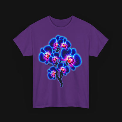 T-Shirt (100% Baumwolle) - Orchidee, vorne