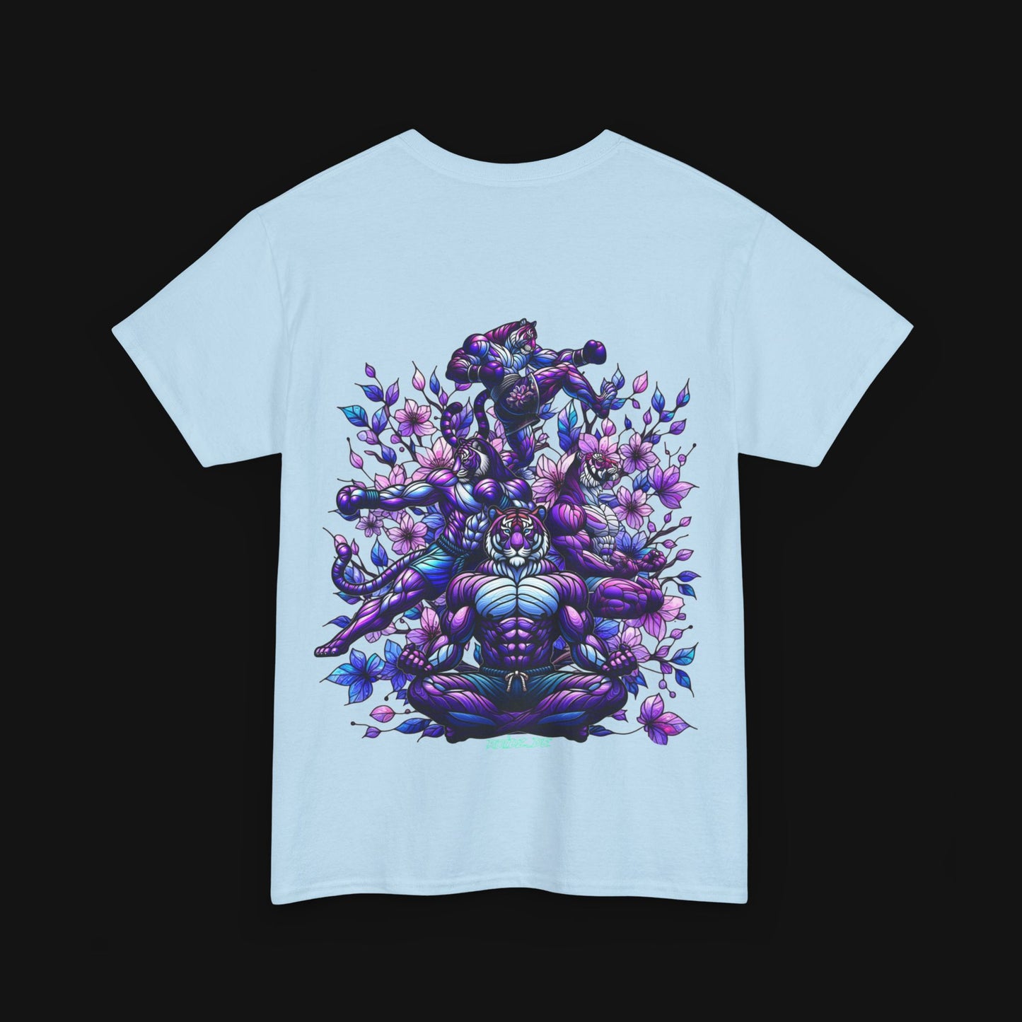 T-Shirt (100% Baumwolle) - Meditieren, hinten