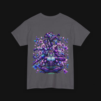 T-Shirt (100% Baumwolle) - Meditieren, hinten