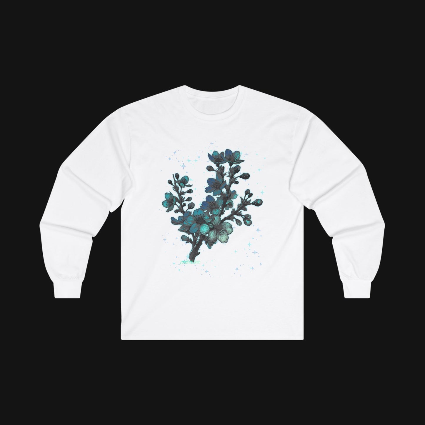Longsleeve (100% Baumwolle) - Kirsche, vorne