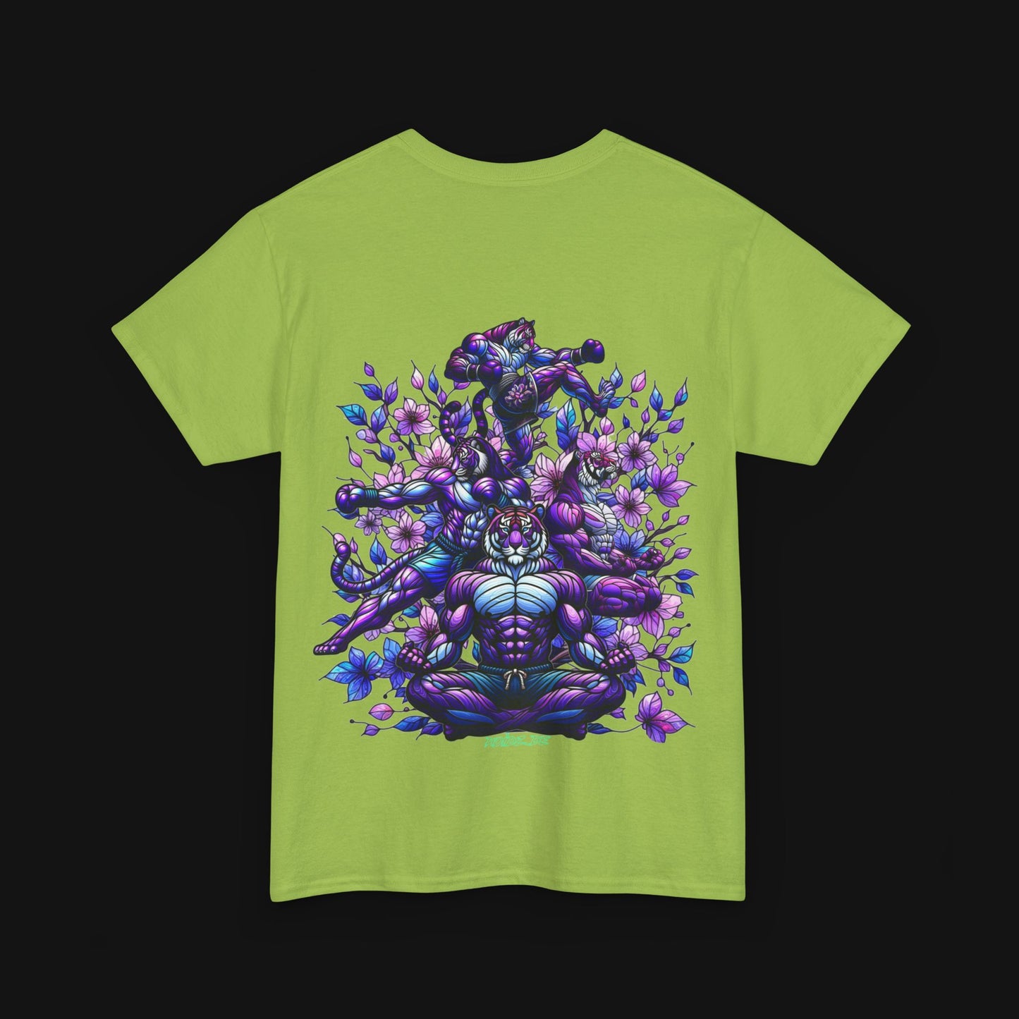 T-Shirt (100% Baumwolle) - Meditieren, hinten