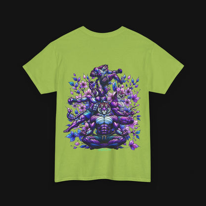 T-Shirt (100% Baumwolle) - Meditieren, hinten