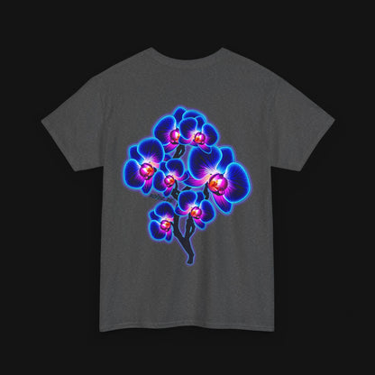 T-Shirt (100% Baumwolle) - Orchidee, hinten