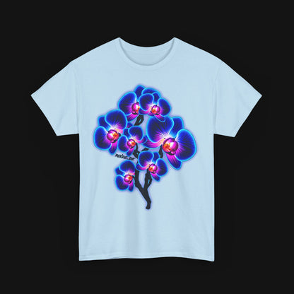 T-Shirt (100% Baumwolle) - Orchidee, vorne