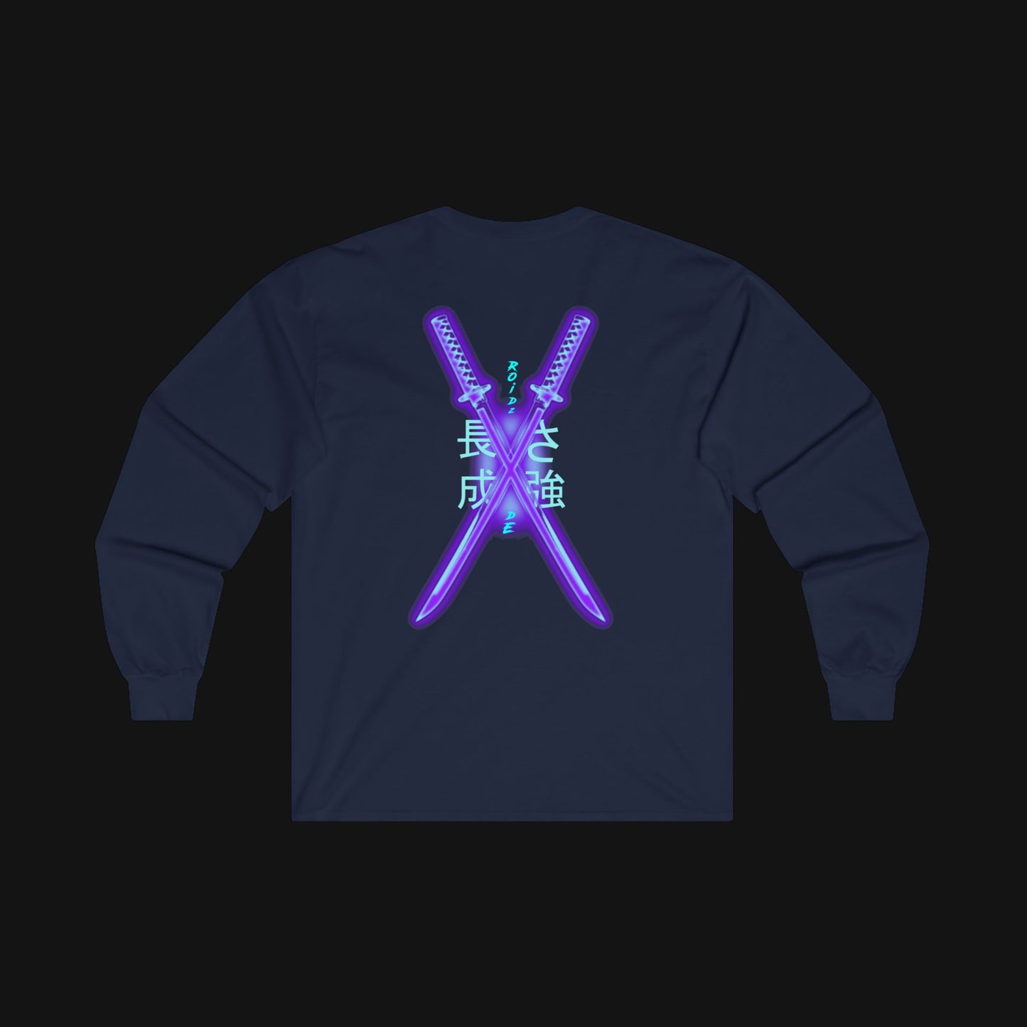 Longsleeve (100% Baumwolle) - Schwerter, hinten