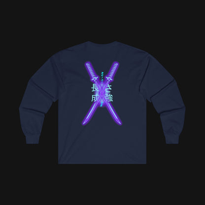 Longsleeve (100% Baumwolle) - Schwerter, hinten