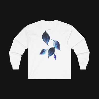 Longsleeve (100% Baumwolle) - Blätter, hinten