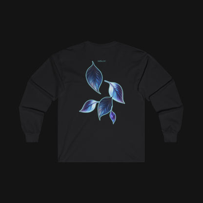 Longsleeve (100% Baumwolle) - Blätter, hinten