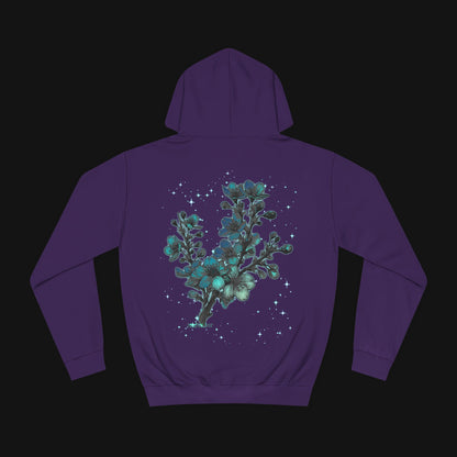 Hoodie (80% Baumwolle) - Kirsche, hinten