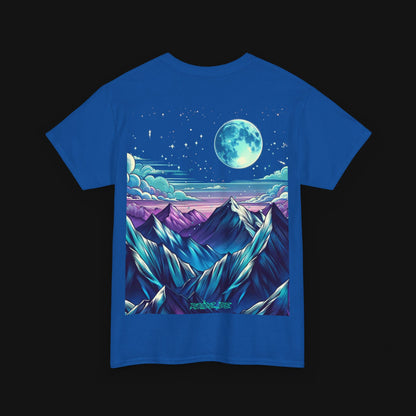 T-Shirt (100% Baumwolle) - Berge, hinten