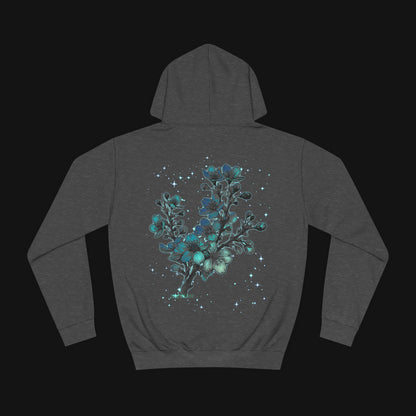 Hoodie (80% Baumwolle) - Kirsche, hinten
