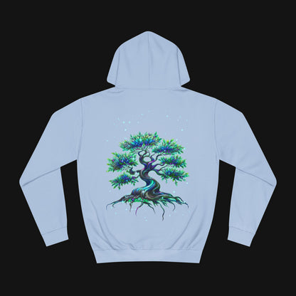 Hoodie (80% Baumwolle) - Bonsai, hinten