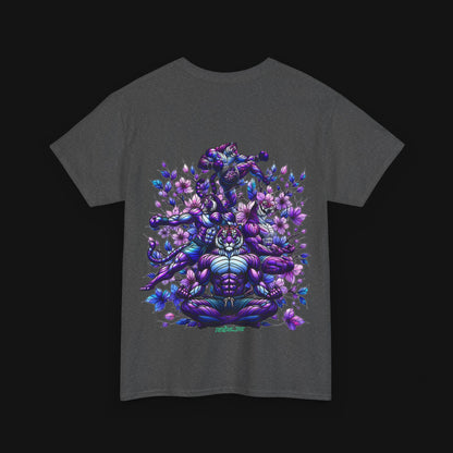 T-Shirt (100% Baumwolle) - Meditieren, hinten