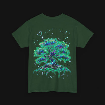 T-Shirt (100% Baumwolle) - Baum, hinten
