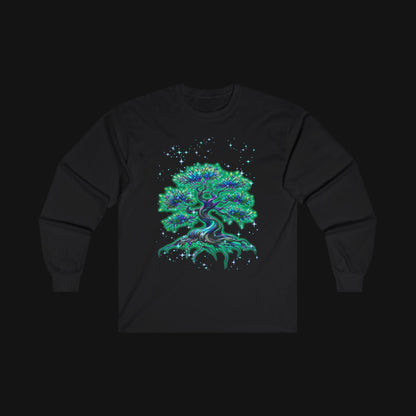 Longsleeve (100% Baumwolle) - Baum, vorne