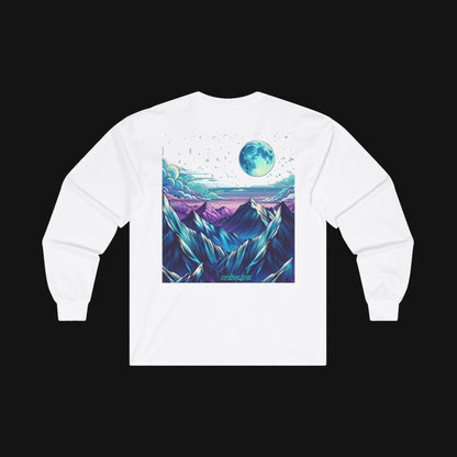 Longsleeve (100% Baumwolle) - Berge, hinten