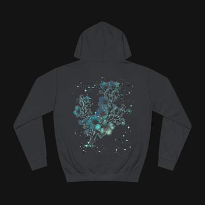 Hoodie (80% Baumwolle) - Kirsche, hinten