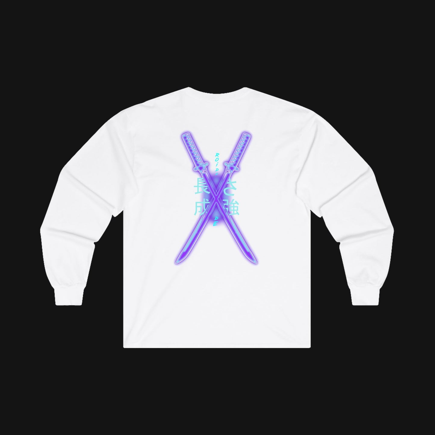 Longsleeve (100% Baumwolle) - Schwerter, hinten