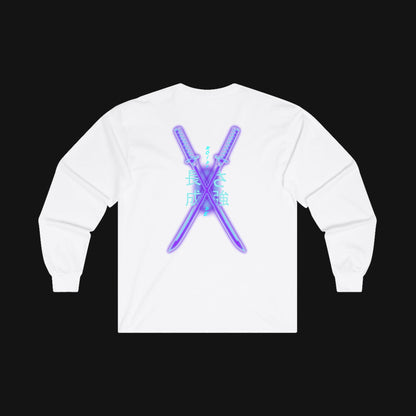 Longsleeve (100% Baumwolle) - Schwerter, hinten