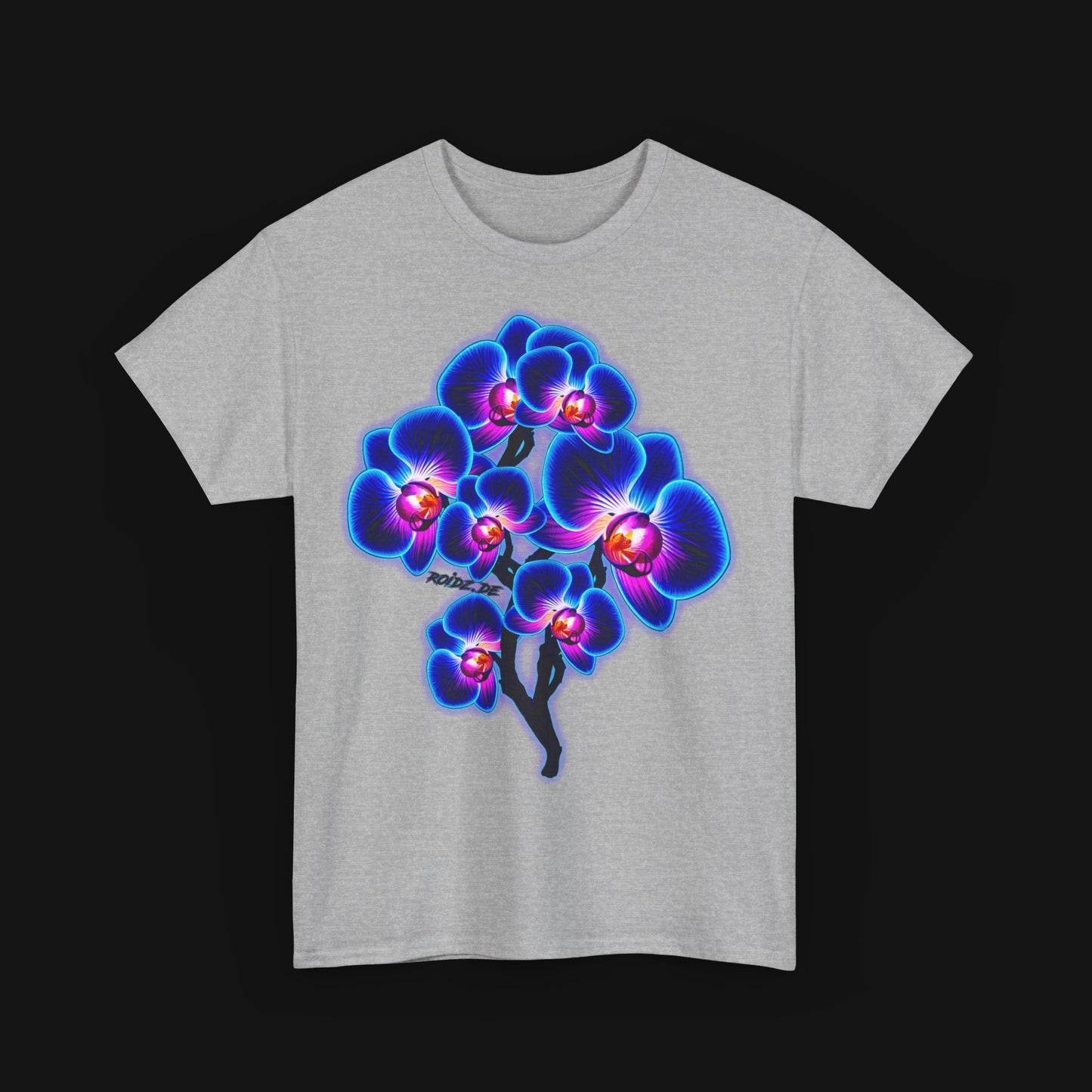 T-Shirt (100% Baumwolle) - Orchidee, vorne
